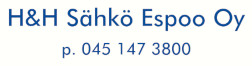 H&H Sähkö Espoo Oy logo